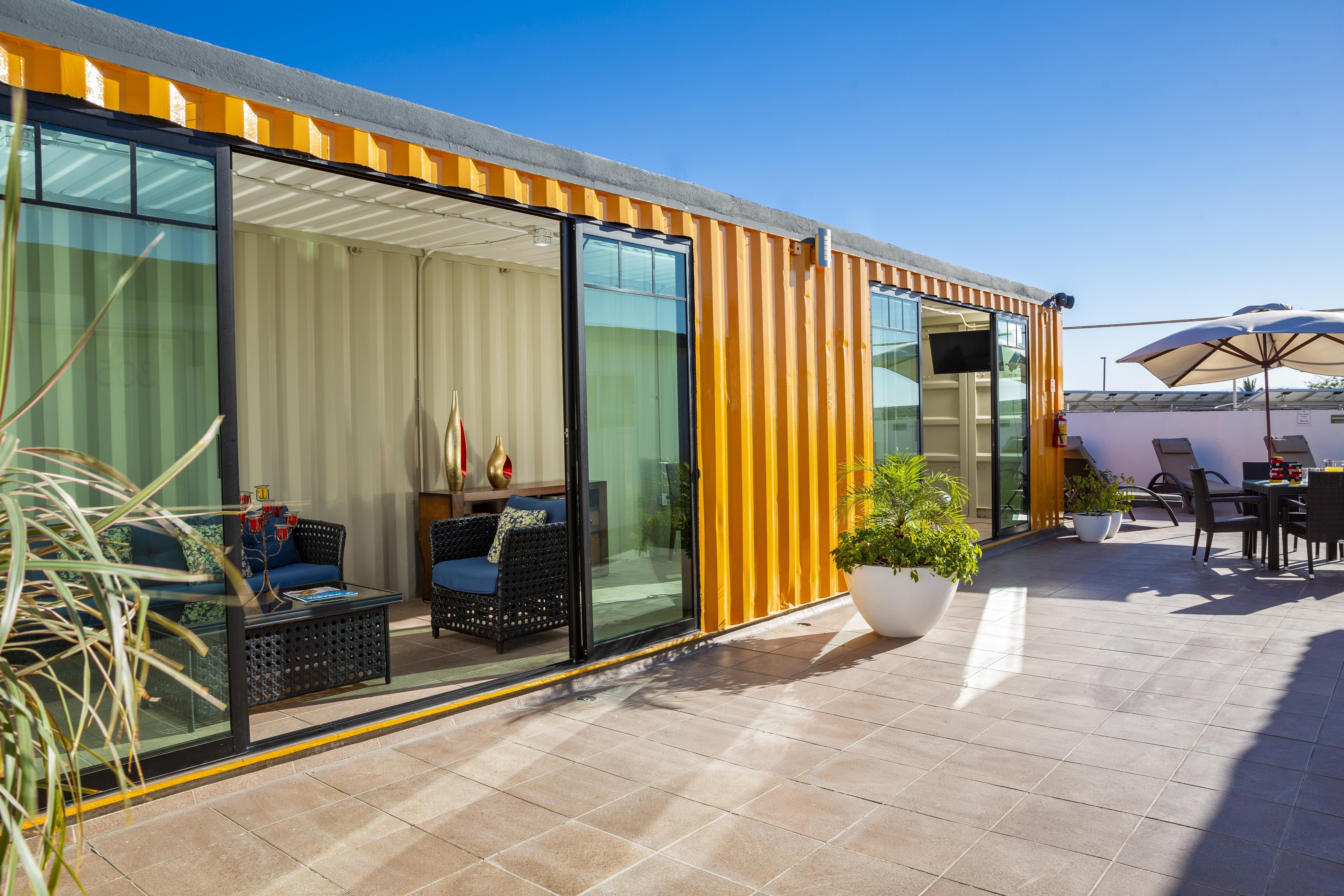 Container Inn Hotel Aeropuerto Пуэрто-Вальярта Экстерьер фото
