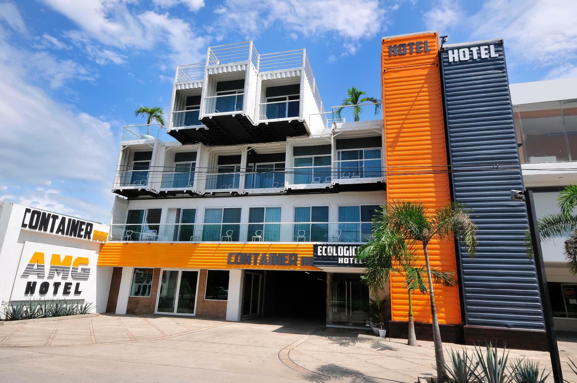 Container Inn Hotel Aeropuerto Пуэрто-Вальярта Экстерьер фото